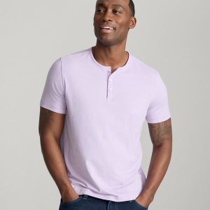 EcoSoft™ Short-Sleeve Henley