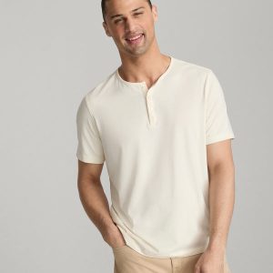 EcoSoft™ Short-Sleeve Henley