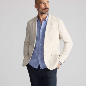 Italian Linen-Cotton Sagefield Sport Coat
