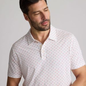 Printed Jersey Performance Polo